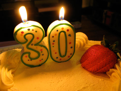 ¡Feliz cumpleaños! 30-birthday-cake